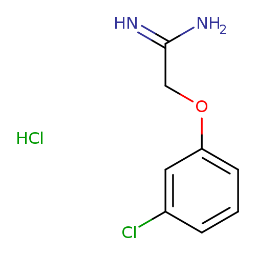 2-(3-chlorophenoxy)ethanimidamide hydrochloride