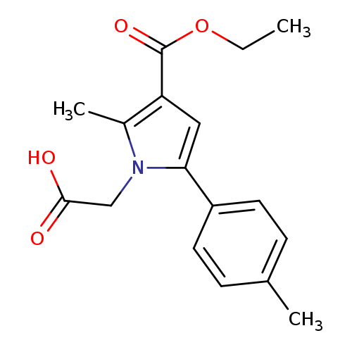 [3-(Ethoxycarbonyl)-2-methyl-5-(4-methylphenyl)-1h-pyrrol-1-yl]acetic acid