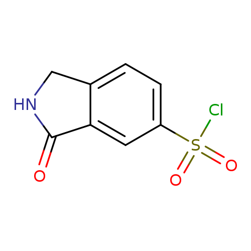 3-oxo-2,3-dihydro-1H-isoindole-5-sulfonylchloride
