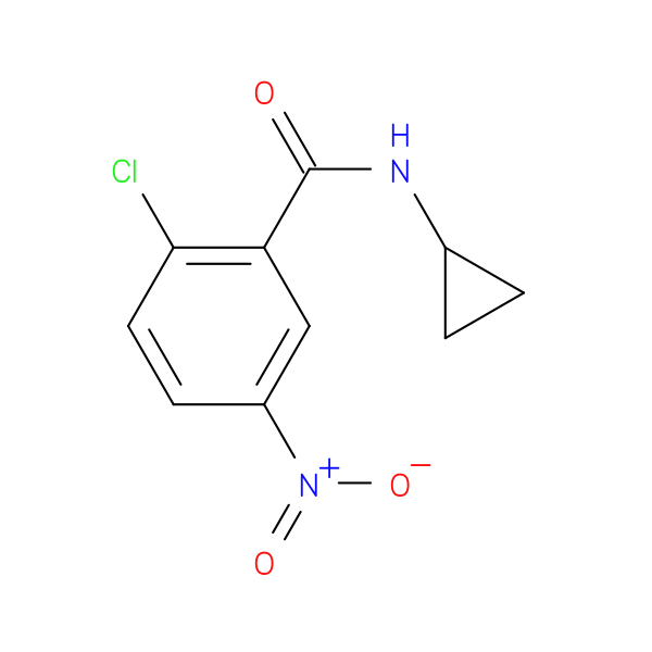 2-Chloro-N-cyclopropyl-5-nitrobenzamide