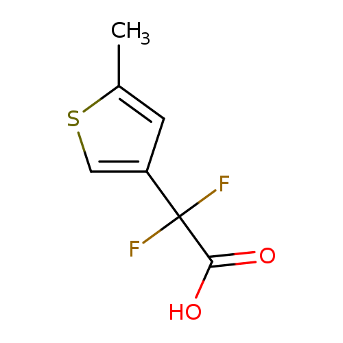 2,2-difluoro-2-(5-methylthiophen-3-yl)aceticacid