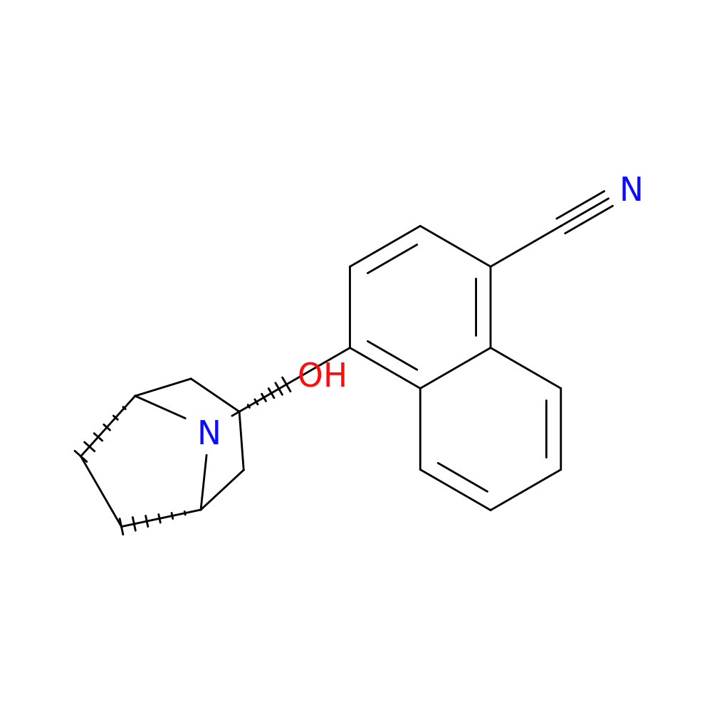 4-(3-endo-Hydroxy-8-azabicyclo[3.2.1]oct-8-yl)naphthalene-1-carbonitrile
