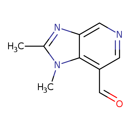 1,2-dimethyl-1H-imidazo[4,5-c]pyridine-7-carbaldehyde