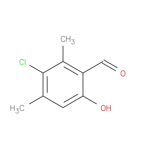 3-Chloro-6-Hydroxy-2,4-Dimethylbenzaldehyde