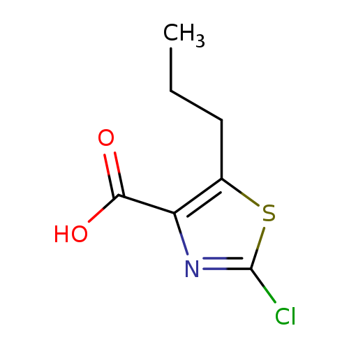 2-Chloro-5-propylthiazole-4-carboxylic acid
