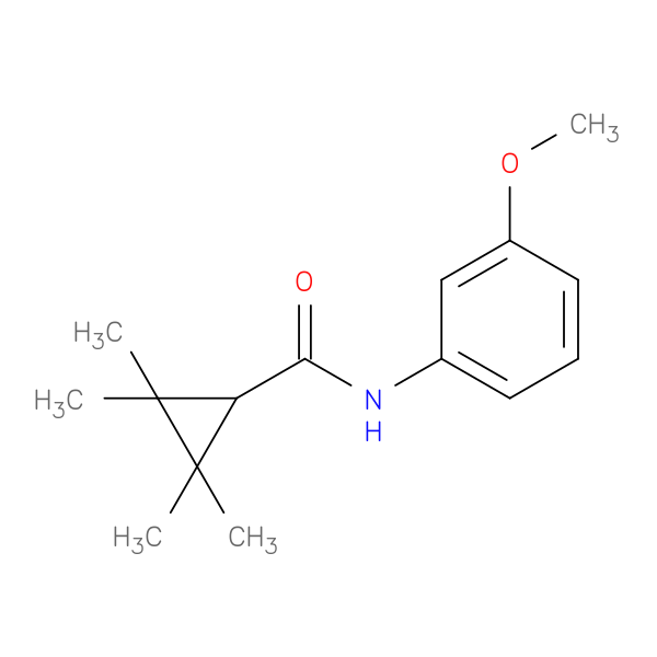 N-(3-methoxyphenyl)-2,2,3,3-tetramethylcyclopropanecarboxamide