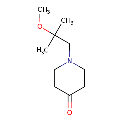 1-(2-methoxy-2-methylpropyl)piperidin-4-one