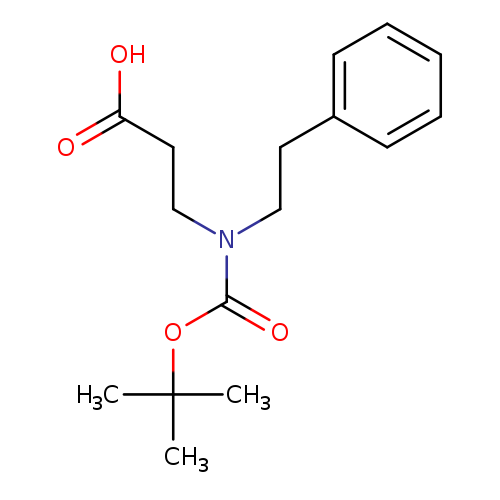3-{[(tert-butoxy)carbonyl](2-phenylethyl)amino}propanoic acid
