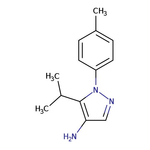 1-(4-methylphenyl)-5-(propan-2-yl)-1H-pyrazol-4-amine