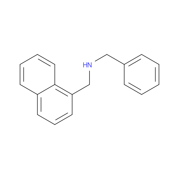 1-Naphthalenemethanamine, N-(phenylmethyl)-