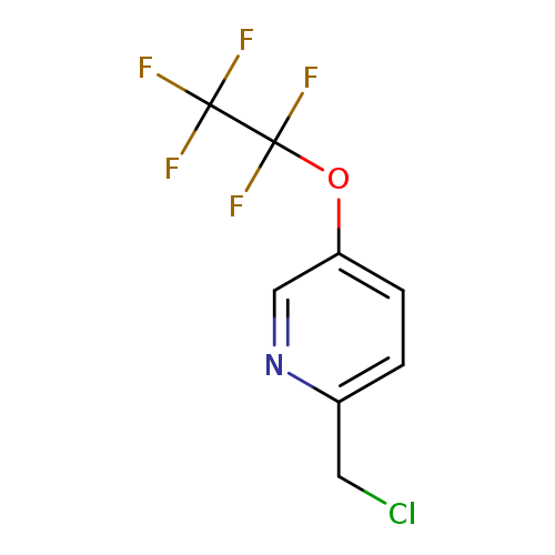 2-(chloromethyl)-5-(pentafluoroethoxy)pyridine