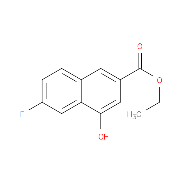 Ethyl 6-fluoro-4-hydroxy-2-naphthoate
