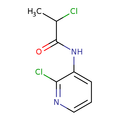2-chloro-N-(2-chloropyridin-3-yl)propanamide