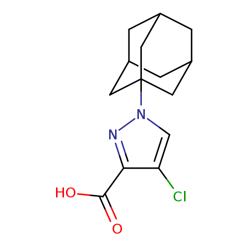 1-(1-adamantyl)-4-chloro-1H-pyrazole-3-carboxylic acid