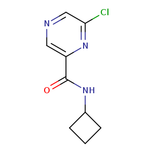 6-Chloro-pyrazine-2-carboxylic acid cyclobutylamide