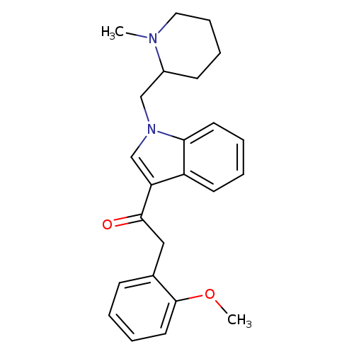 2-(2-methoxyphenyl)-1-[1-[(1-methyl-2-piperidinyl)methyl]-1H-indol-3-yl]-ethanone