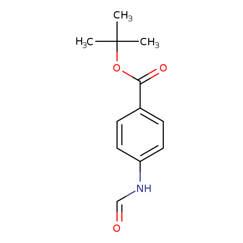 Benzoic acid, 4-(formylamino)-, 1,1-dimethylethyl ester