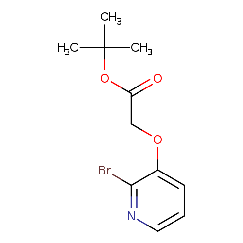 tert-butyl 2-[(2-bromopyridin-3-yl)oxy]acetate