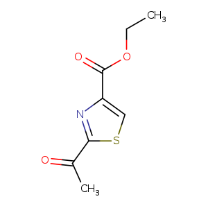 4-Thiazolecarboxylic acid, 2-acetyl-, ethyl ester