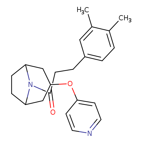 3-(3,4-dimethylphenyl)-1-[3-(pyridin-4-yloxy)-8-azabicyclo[3.2.1]octan-8-yl]propan-1-one