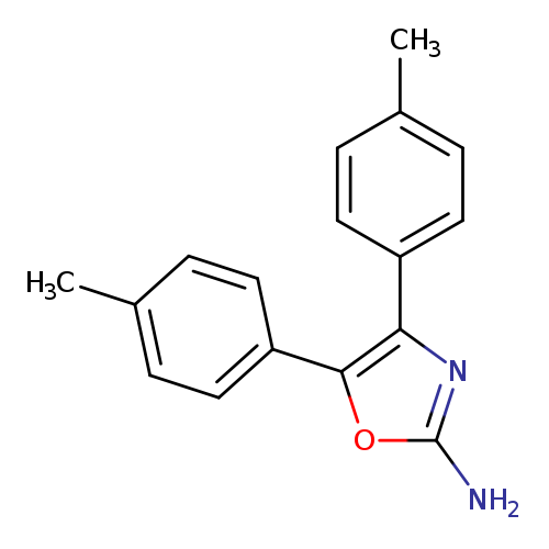 bis(4-methylphenyl)-1,3-oxazol-2-amine