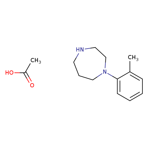 1-(2-Methylphenyl)-1,4-diazepane acetate