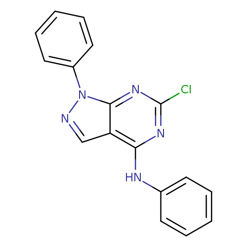 6-Chloro-n,1-diphenyl-1h-pyrazolo[3,4-d]pyrimidin-4-amine