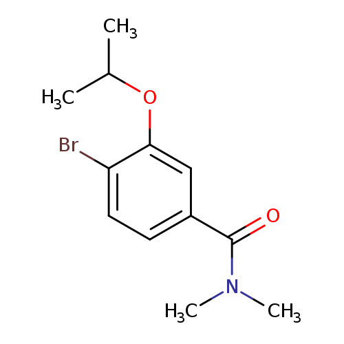 4-Bromo-3-isopropoxy-N,N-dimethylbenzamide