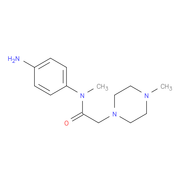 N-(4-Aminophenyl)-N-methyl-2-(4-methylpiperazin-1-yl)acetamide
