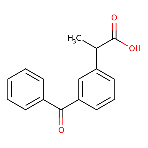 2-(3-Benzoylphenyl)propionic acid
