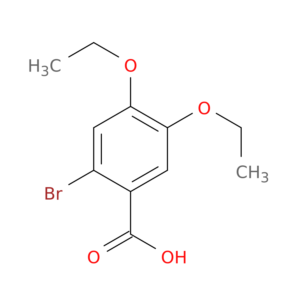 2-Bromo-4,5-diethoxybenzoic acid