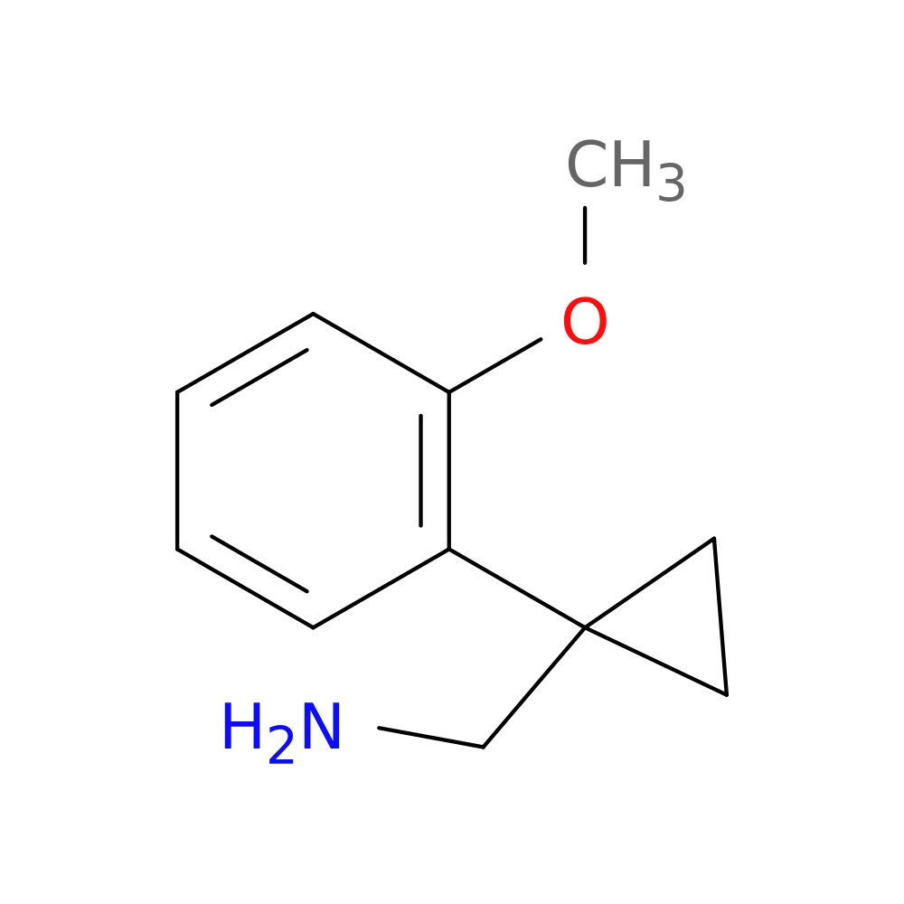 1-(2-Methoxyphenyl)cyclopropanemethanamine