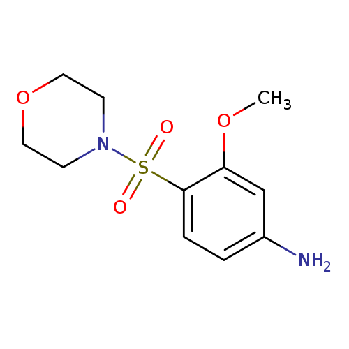 3-Methoxy-4-(morpholinosulfonyl)aniline