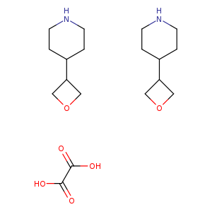 4-(Oxetan-3-yl)piperidine oxalate(2:1)