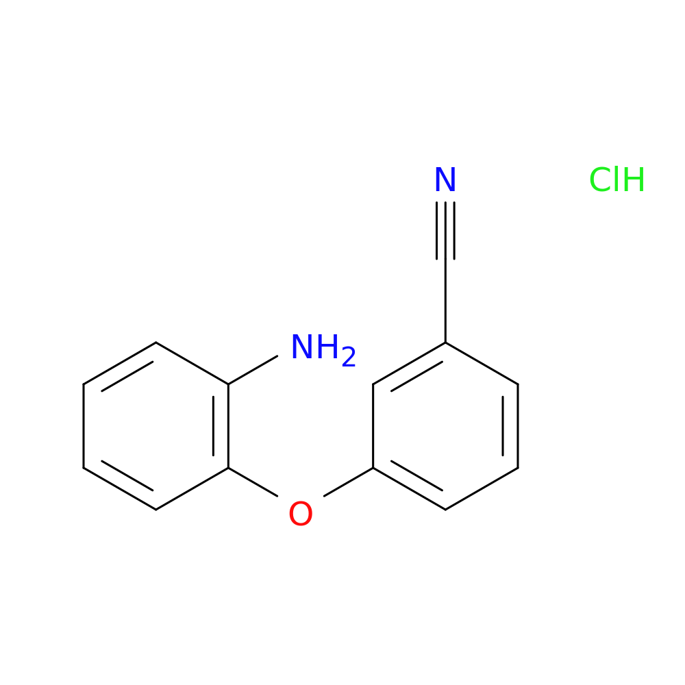 3-(2-aminophenoxy)benzonitrile hydrochloride