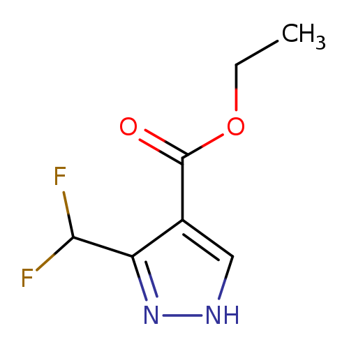 ethyl 3-(difluoromethyl)-1H-pyrazole-4-carboxylate
