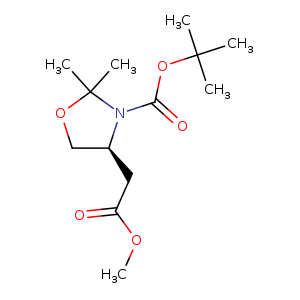 Methyl(S)-3-Boc-2,2-dimethyloxazolidine-4-acetate