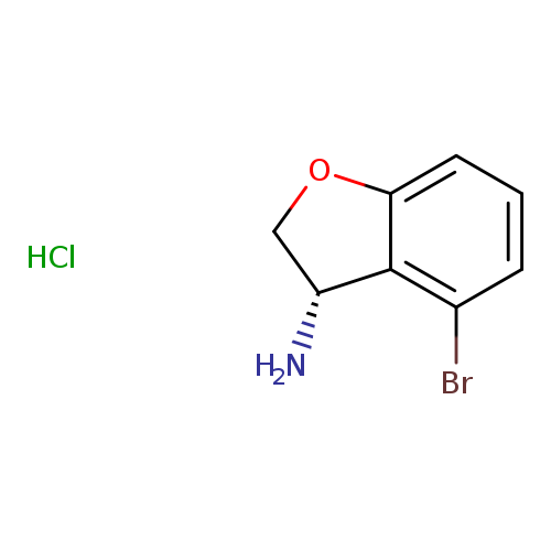 (S)-4-Bromo-2,3-dihydrobenzofuran-3-aminehydrochloride