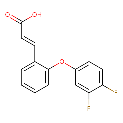 3-(2-(3,4-Difluorophenoxy)phenyl)acrylic acid