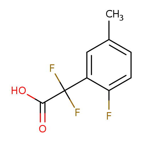 2,2-difluoro-2-(2-fluoro-5-methylphenyl)aceticacid