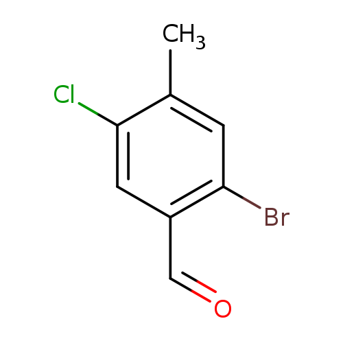 2-bromo-5-chloro-4-methylbenzaldehyde