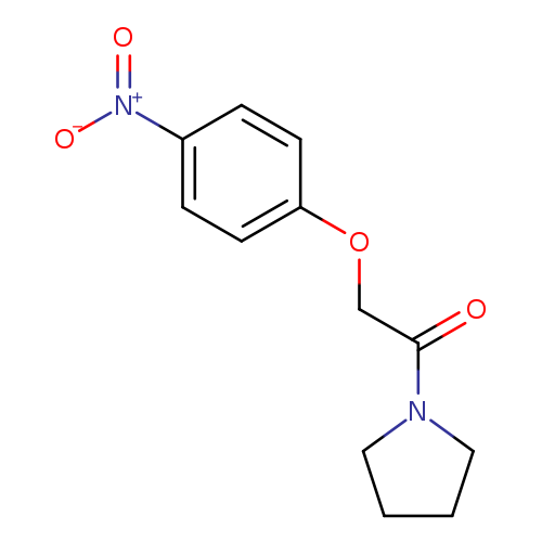 1-[(4-Nitrophenoxy)acetyl]pyrrolidine