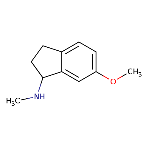 6-methoxy-N-methyl-2,3-dihydro-1H-inden-1-amine