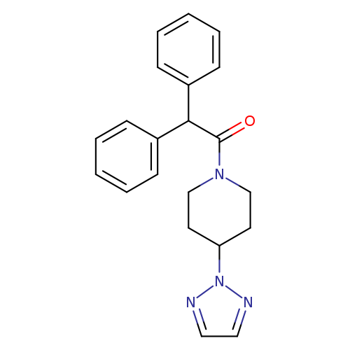 2,2-diphenyl-1-[4-(2H-1,2,3-triazol-2-yl)piperidin-1-yl]ethan-1-one