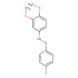 N-(3,4-Dimethoxyphenyl)-4-fluorobenzylamine