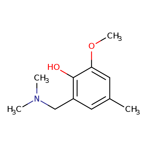 2-((Dimethylamino)methyl)-6-methoxy-4-methylphenol