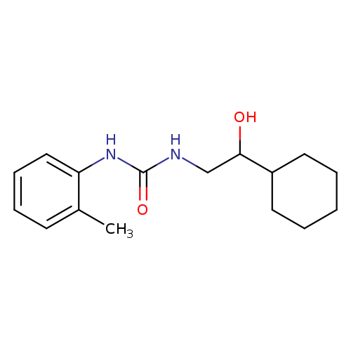 1-(2-cyclohexyl-2-hydroxyethyl)-3-(2-methylphenyl)urea
