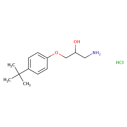 1-Amino-3-(4-(tert-butyl)phenoxy)propan-2-ol hydrochloride