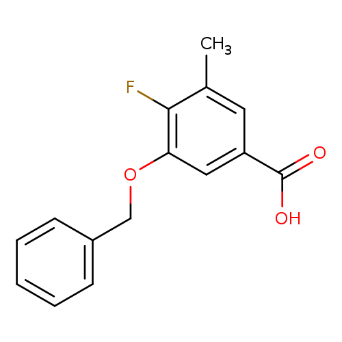 3-(benzyloxy)-4-fluoro-5-methylbenzoic acid