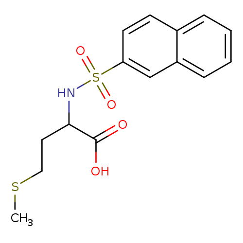 4-(methylsulfanyl)-2-(naphthalene-2-sulfonamido)butanoic acid